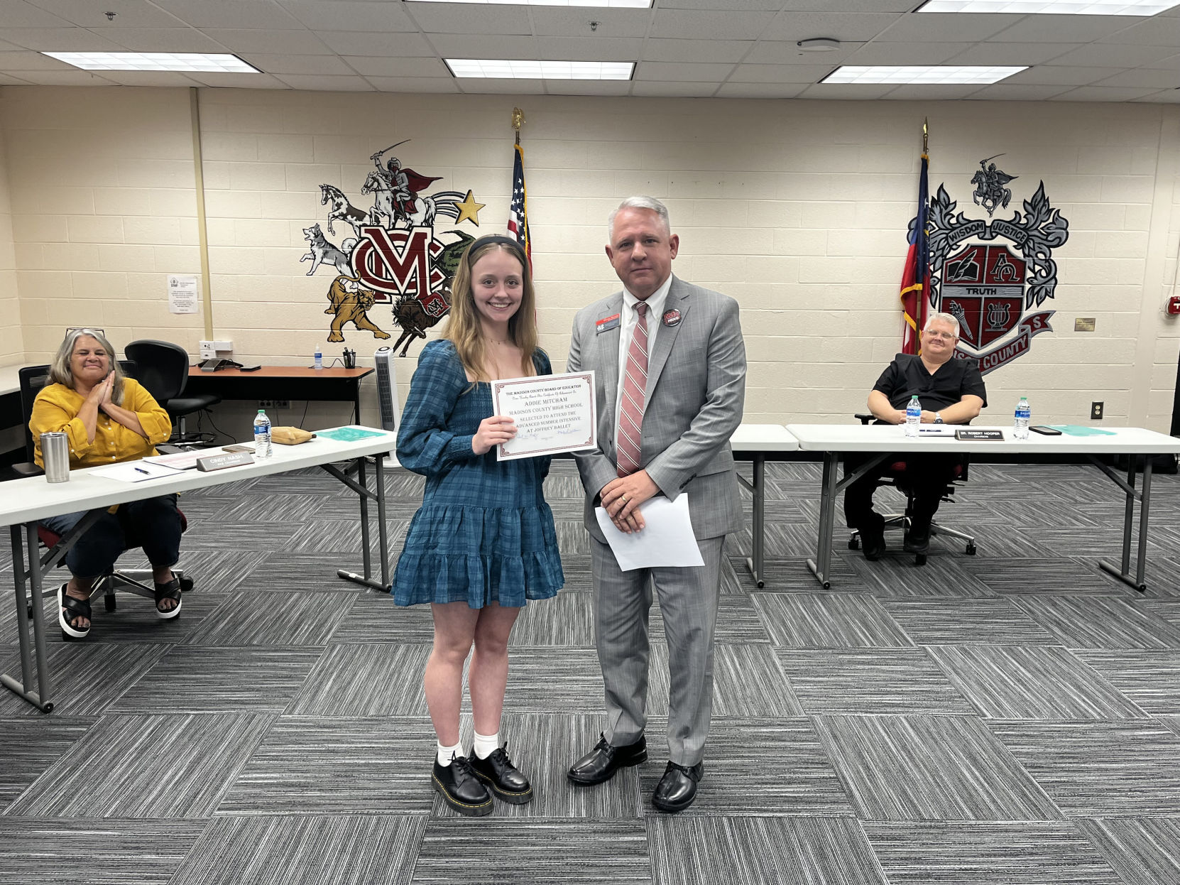 Mitcham recognized for ballet accomplishment